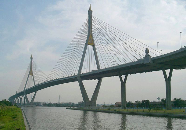 jembatan kabel pancang thailand